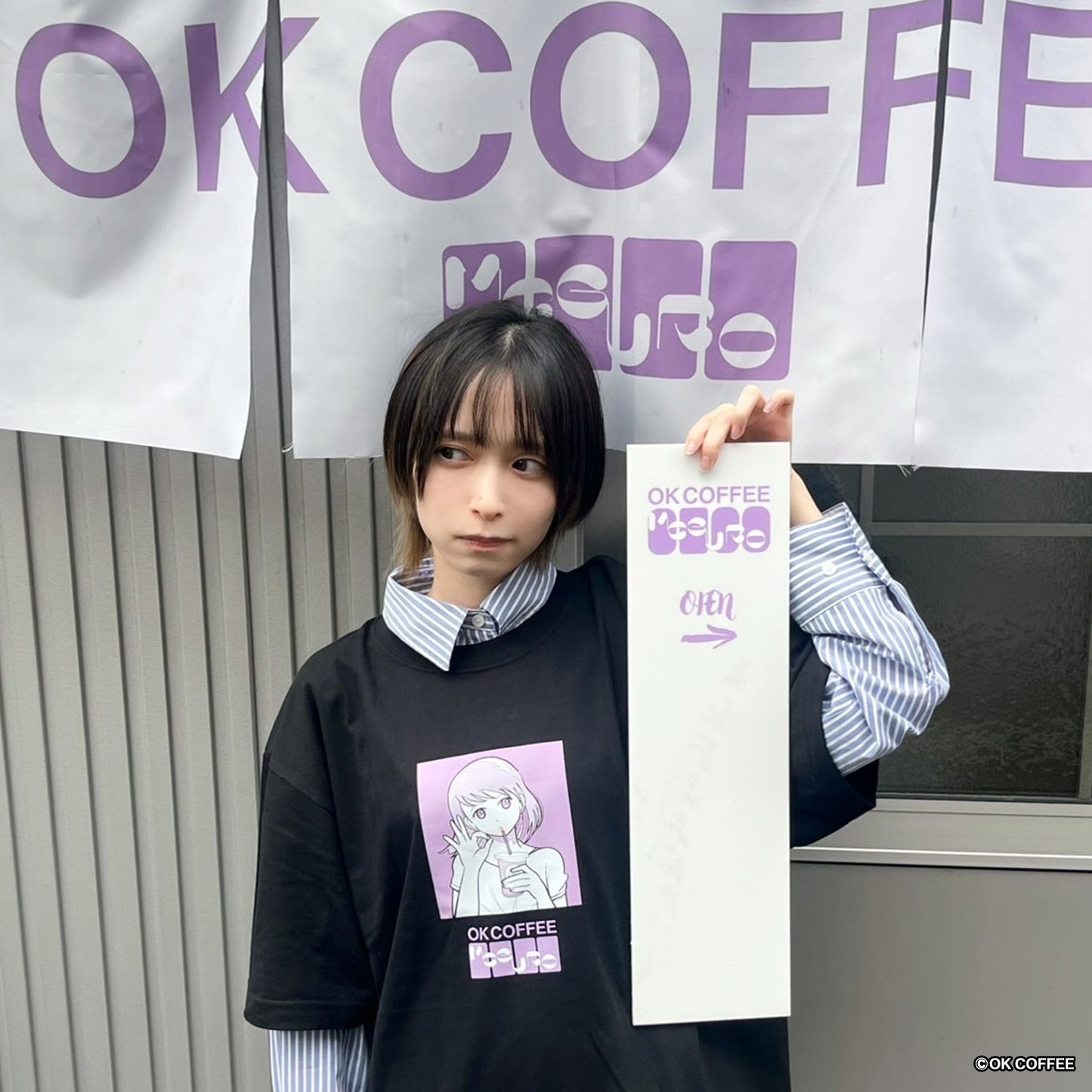 【OK COFFEE】Tシャツ・okcoffee×taihei namikawa