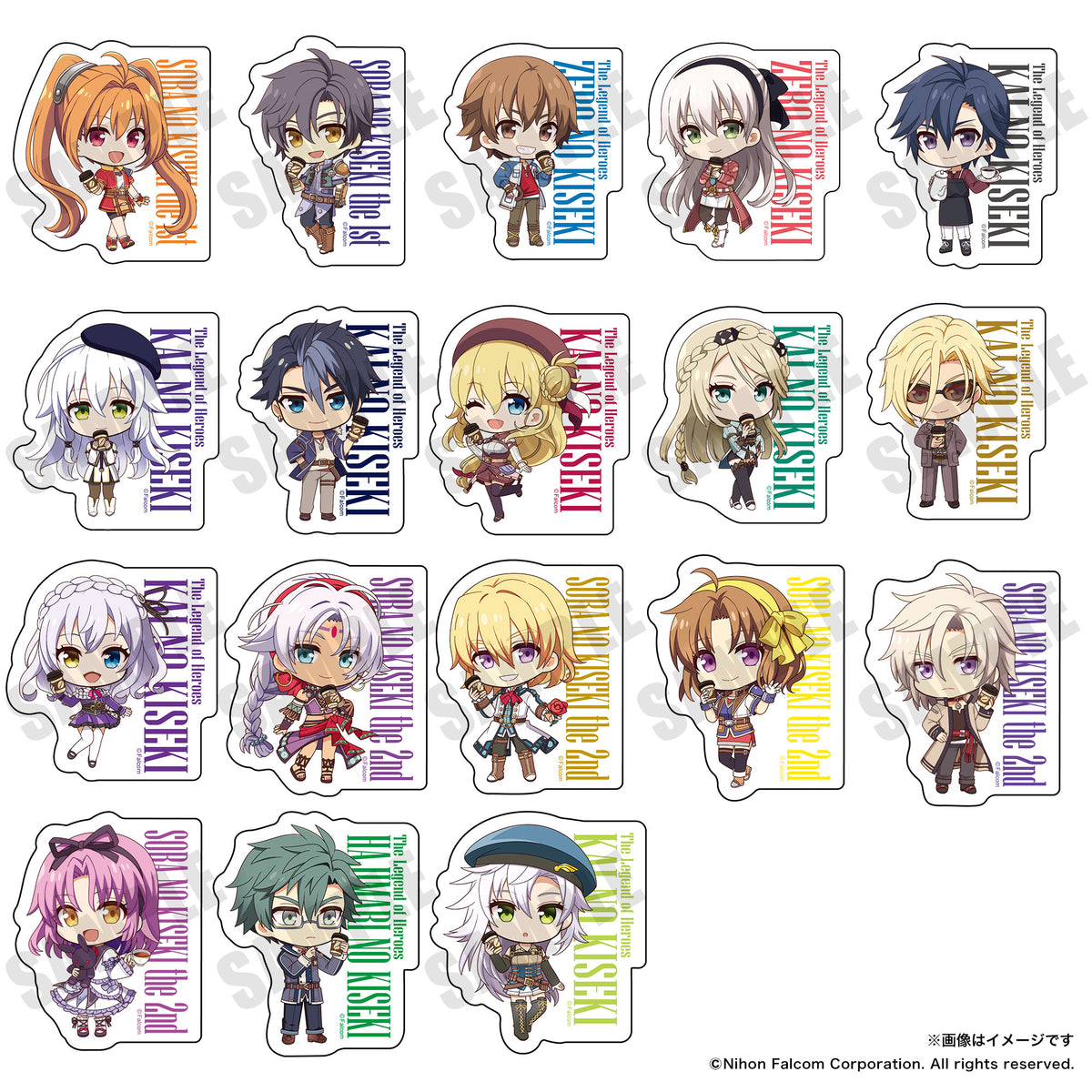 【軌跡シリーズ】アクリルマーカー・空の軌跡 the 2nd・レオンハルト