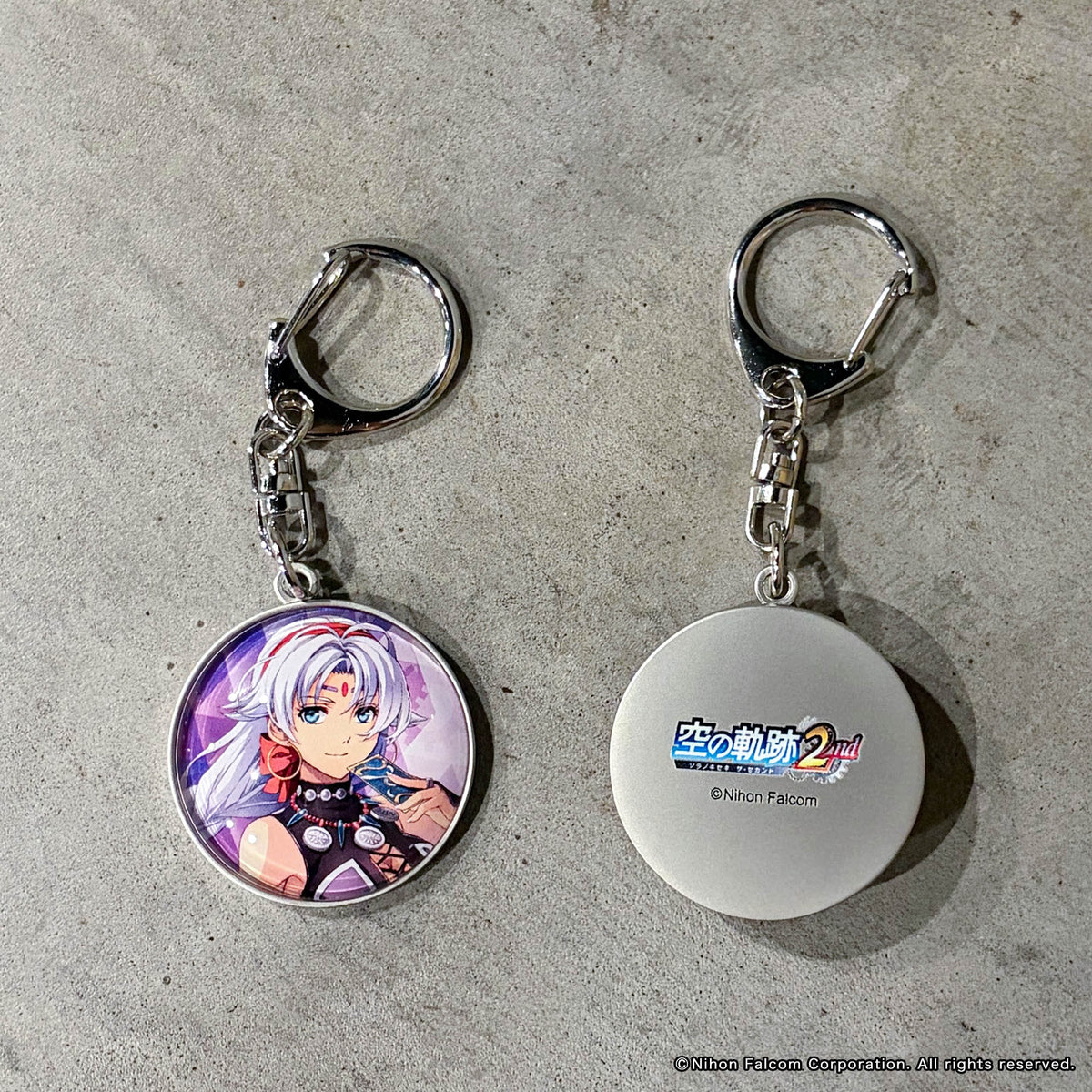 【軌跡シリーズ】ガラスキーホルダー・空の軌跡 the 2nd・シェラザード
