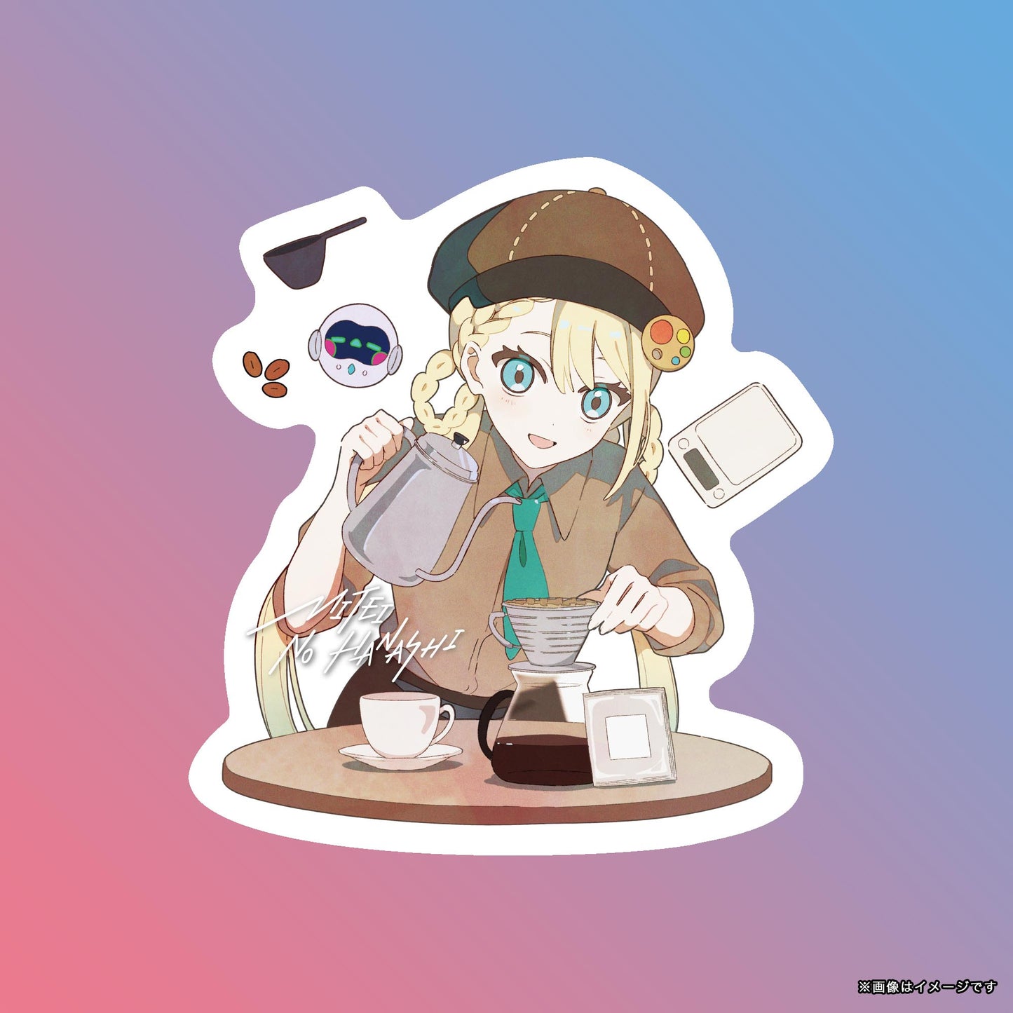 【ミテイノハナシ】ステッカーセット