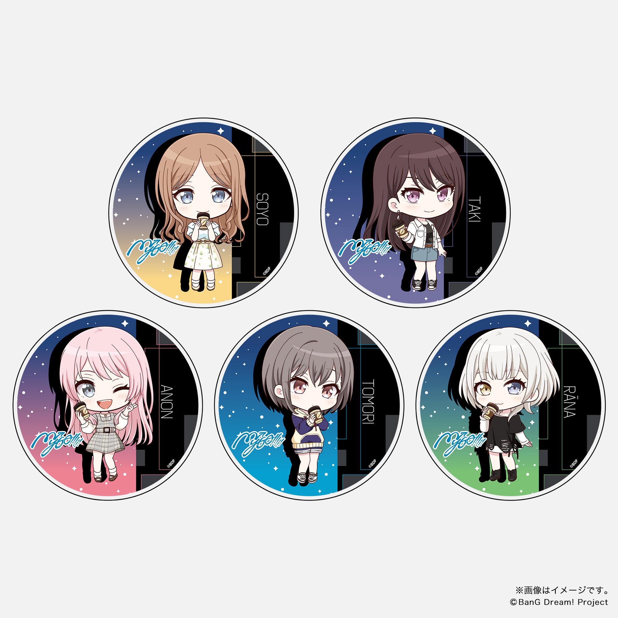 BanG Dream!】アクリルコースター・MyGO!!!!!×OK COFFEE 椎名 立希