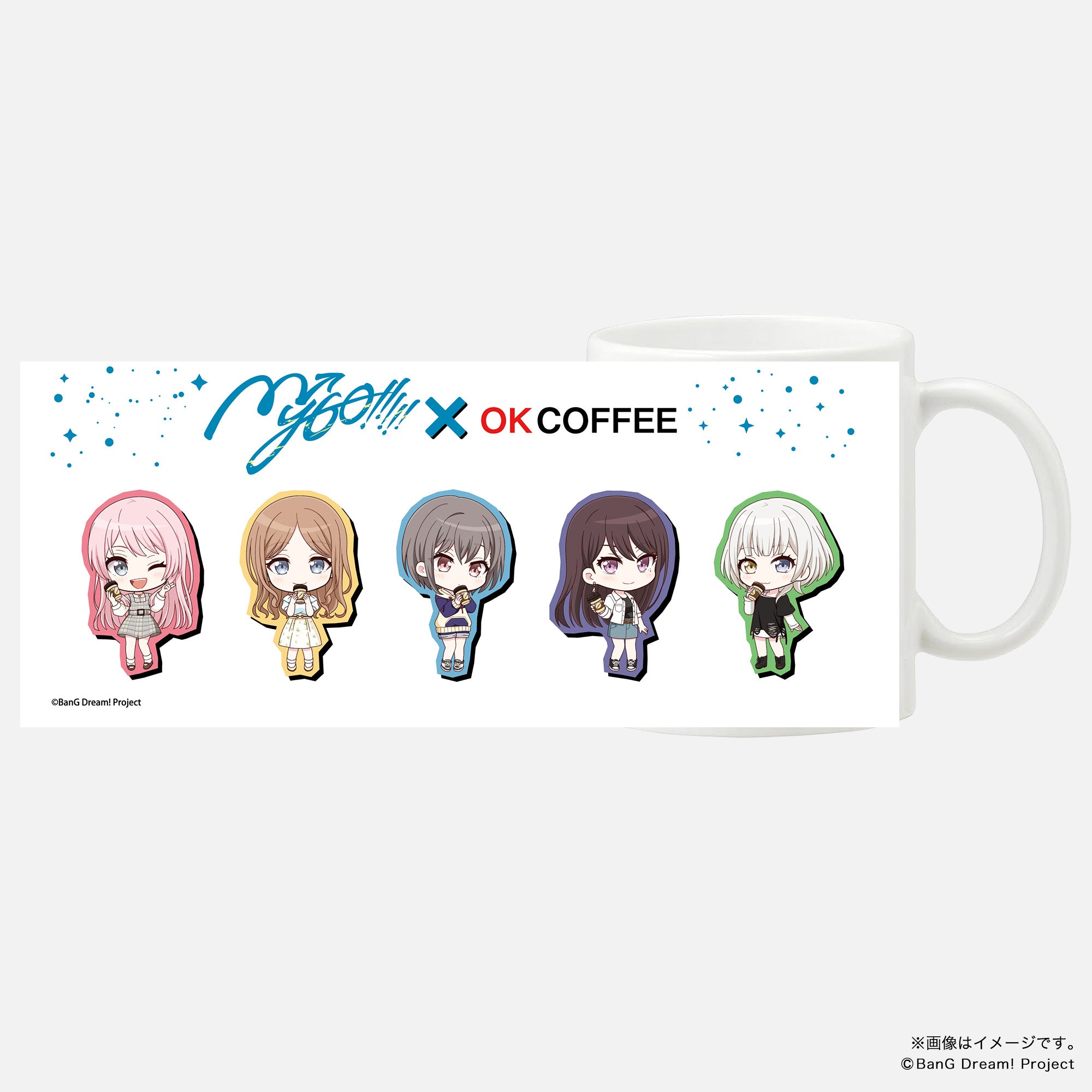 MyGO!!!!!×OK COFFEE　アクリルコースターセット BanG Dream! MyGO!!!!! – OKCOFFEE