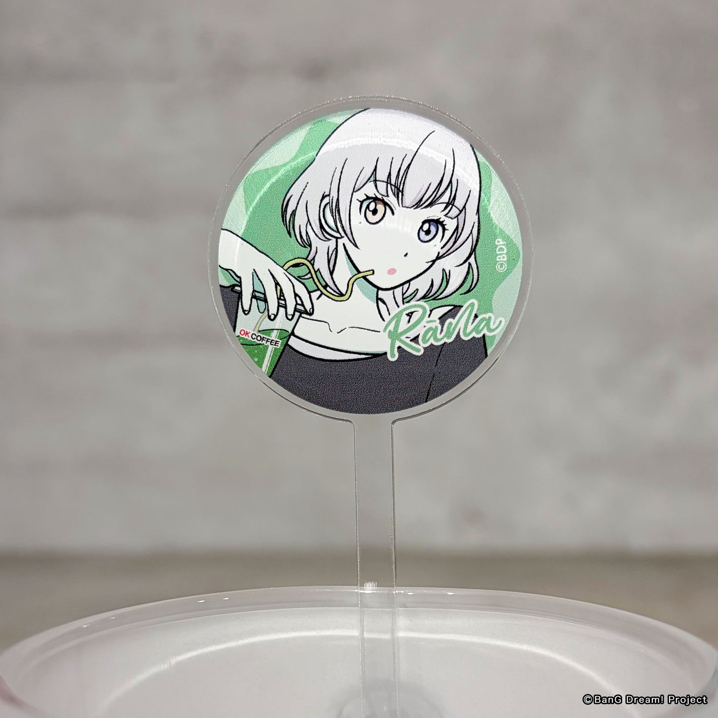 【BanG Dream!】アクリルマドラー・MyGO!!!!!×OK COFFEE　要　楽奈 　イラストレーターコラボver.