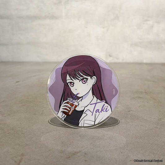 【BanG Dream!】アクリルコースター・MyGO!!!!!×OK COFFEE　椎名　立希　イラストレーターコラボver.