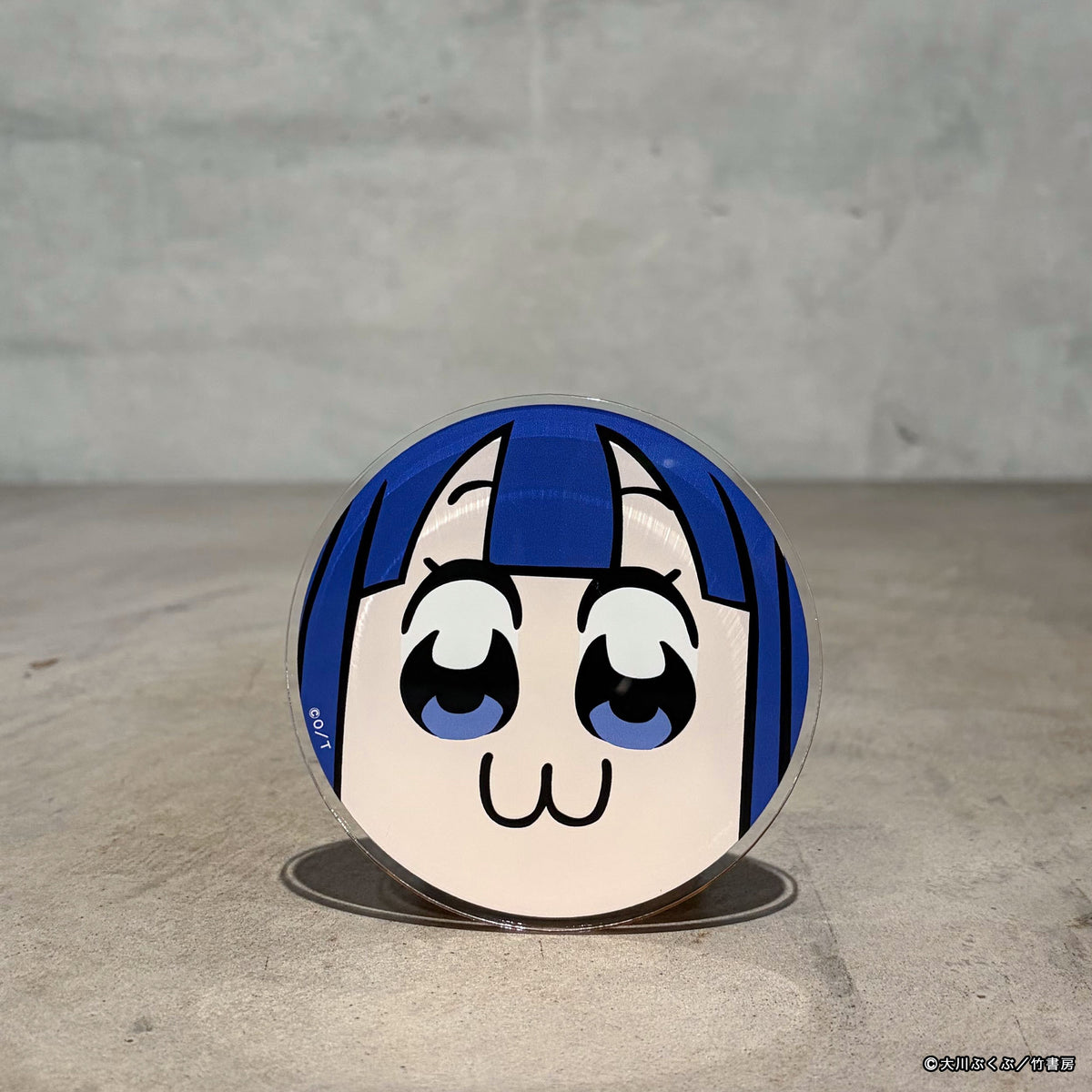 【ポプテピピック】アクリルコースター・ピピ美のカオ